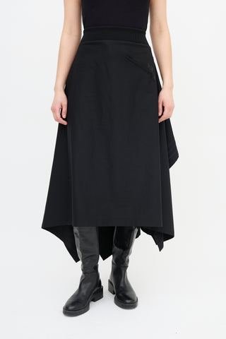 Y-3 Three Stripe Handkerchief Skirt