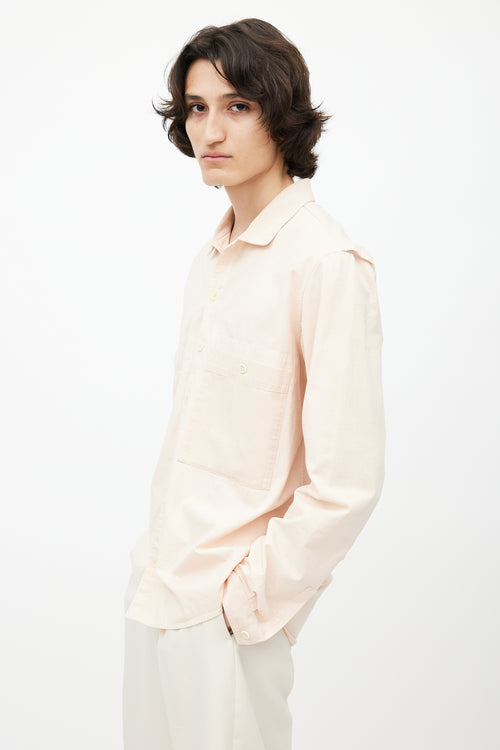 YMC Pink Ripstop Shirt