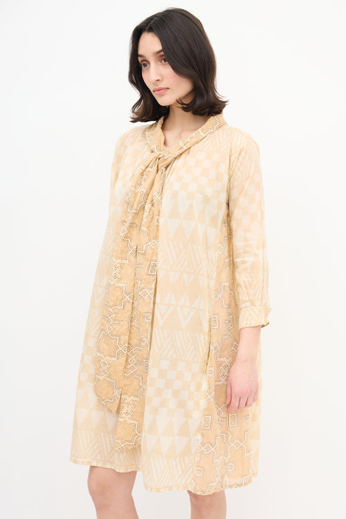 Yvonne S Geometric Tunic Dress