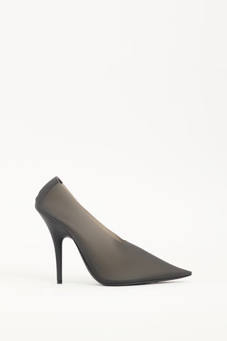 YZY Dark Grey PVC Opaque Akon Pump