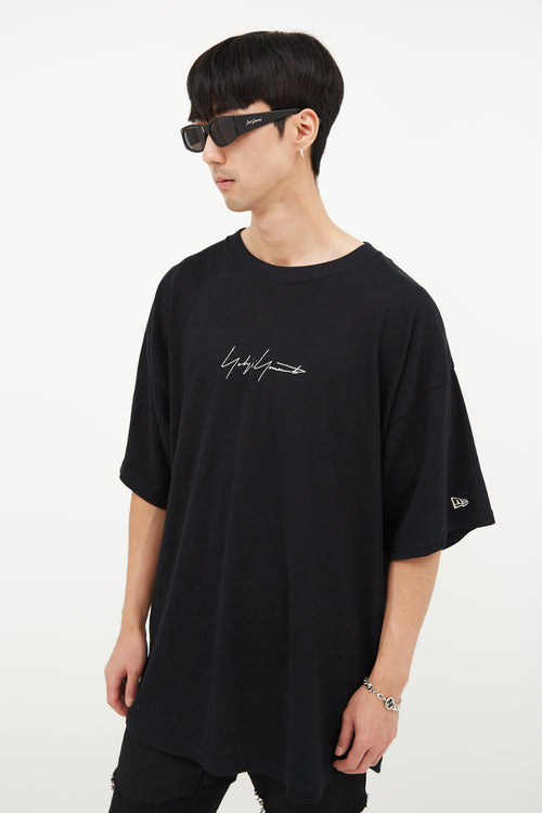 Yohji Yamamoto x New Era Black Logo T-Shirt