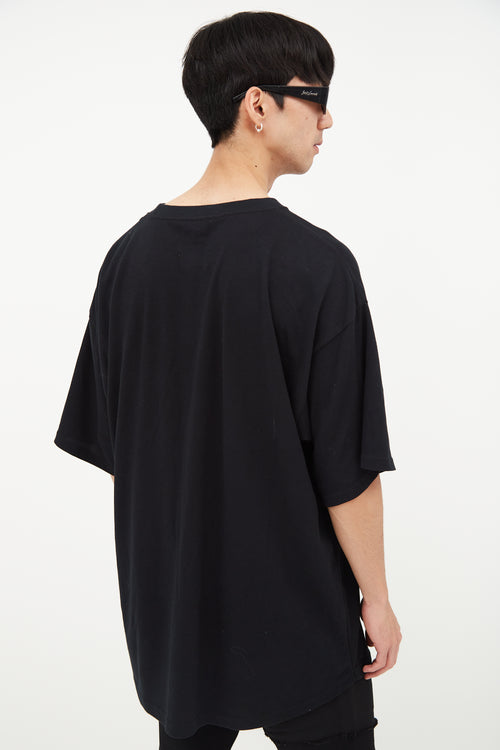 Yohji Yamamoto x New Era Black Logo T-Shirt