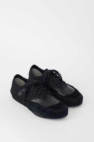 Yohji Yamamoto X Adidas FW 2018 Black Matchcourt Low Sneaker