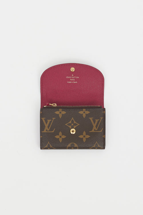 Louis Vuitton Brown Monogram Rosalie Coin Purse