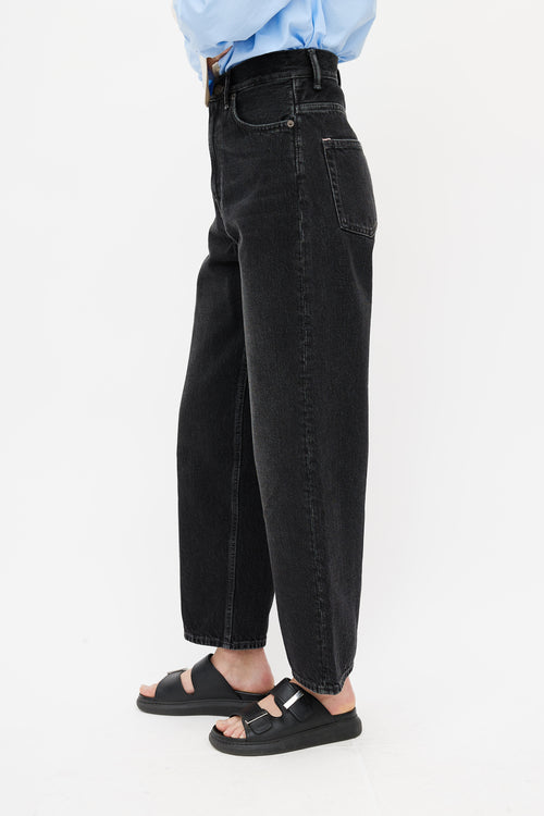 Acne Studios Black Bla Konst Floragatan 13 Jeans