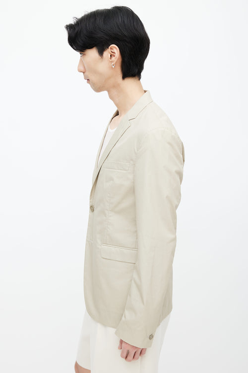 Acne Studios SS 2015 Beige Aron J Pop Blazer