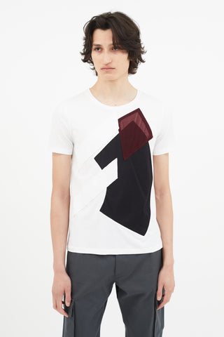 Acne Studios White Multi Patch T-Shirt