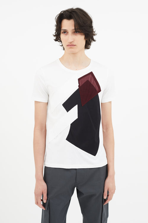 Acne Studios White Multi Patch T-Shirt