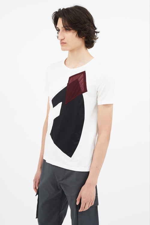 Acne Studios White Multi Patch T-Shirt