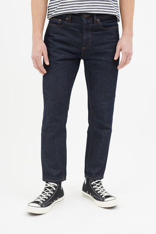 Aimé Leon Dore Raw Indigo Straight Leg Jeans