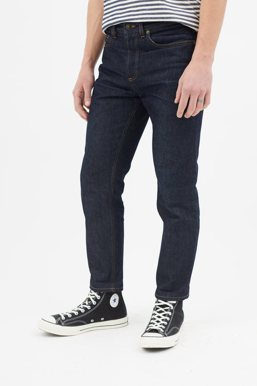 Aimé Leon Dore Raw Indigo Straight Leg Jeans