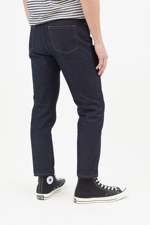 Aimé Leon Dore Raw Indigo Straight Leg Jeans