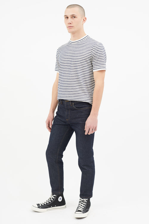 Aimé Leon Dore Raw Indigo Straight Leg Jeans