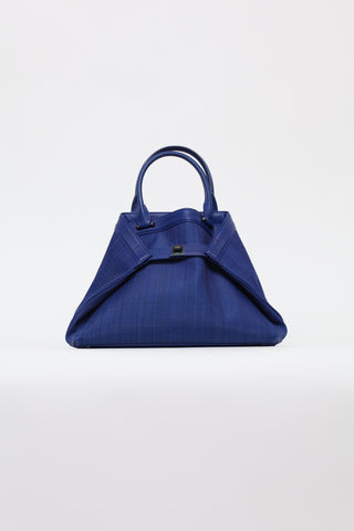 Akris Blue Ai Tote Bag