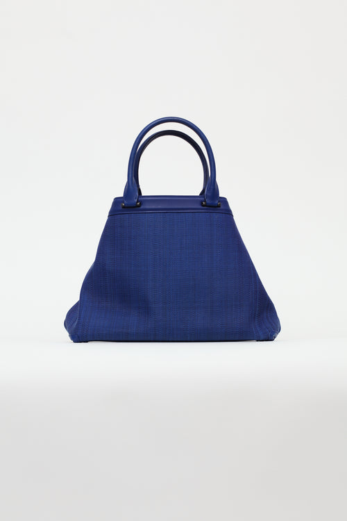 Akris Blue Ai Tote Bag