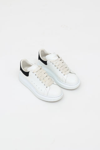 Alexander McQueen White 
Black Larry Sneakers