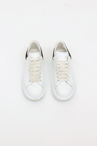 Alexander McQueen White 
Black Larry Sneakers