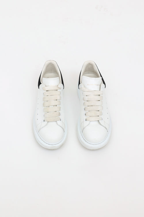 Alexander McQueen White 
Black Larry Sneakers