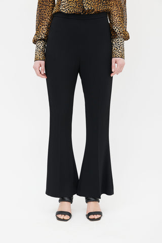 Antonio Berardi Black Flared Pant