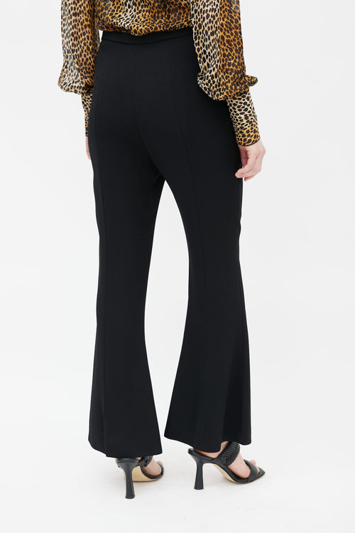 Antonio Berardi Black Flared Pant