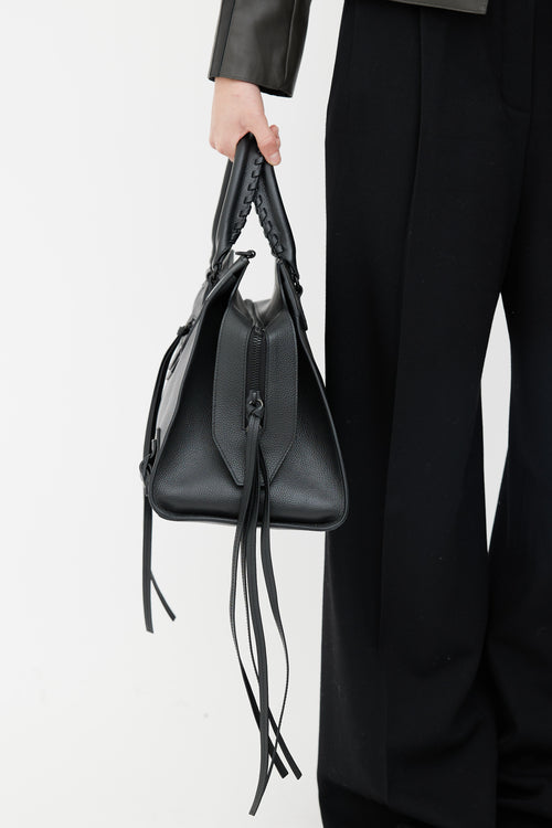 Balenciaga Black Leather Neo Classic City Bag