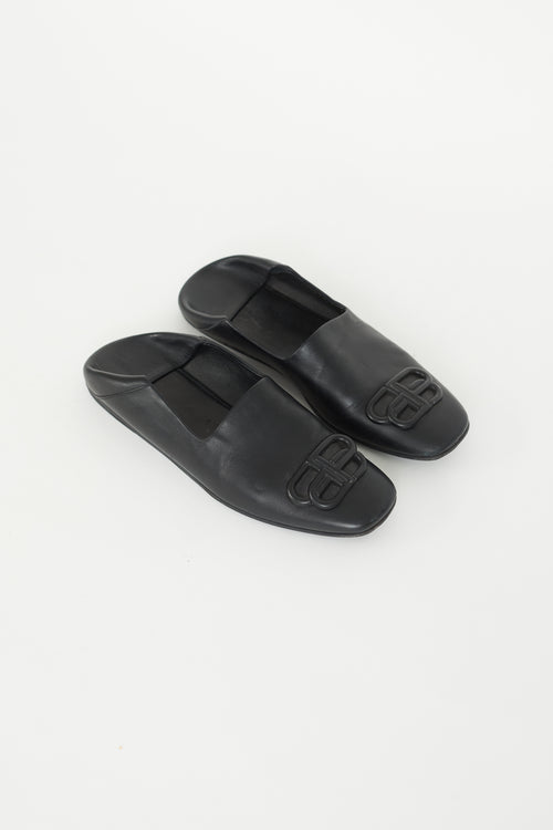 Balenciaga Black Cosy BB Loafer