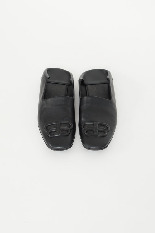 Balenciaga Black Cosy BB Loafer