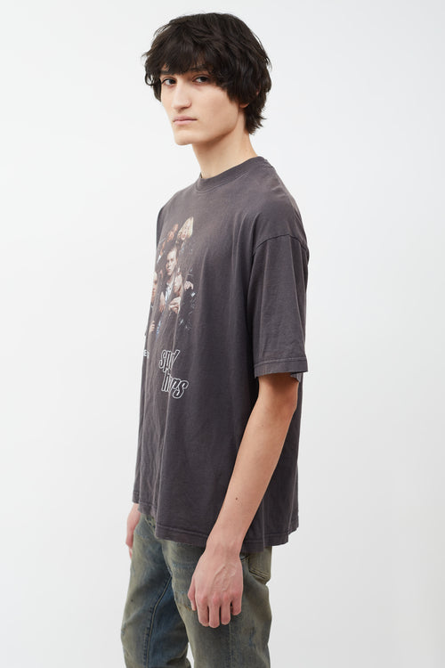 Balenciaga FW18 Dark Grey Speed Hunters T-Shirt