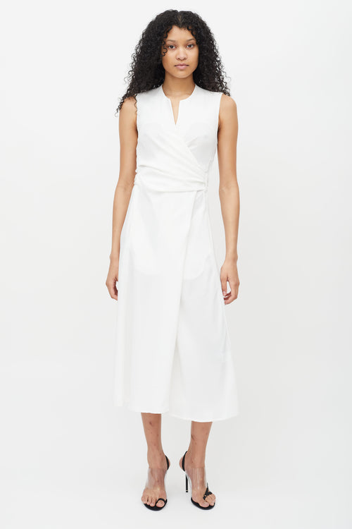 Beaufille White Morisot Wrap Dress