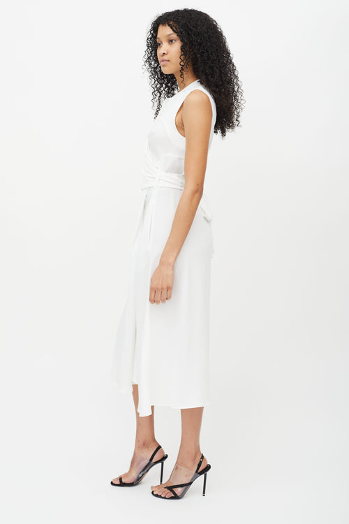 Beaufille White Morisot Wrap Dress