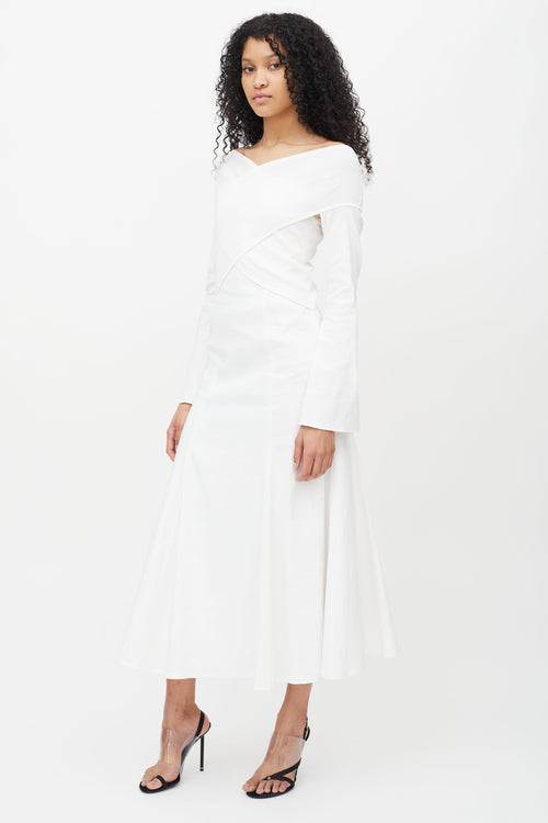 Beaufille White Cutout Prima Dress