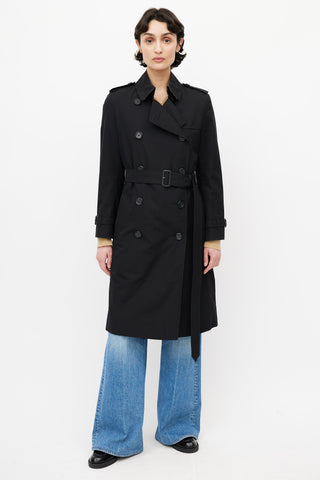 Burberry Black Trench Coat