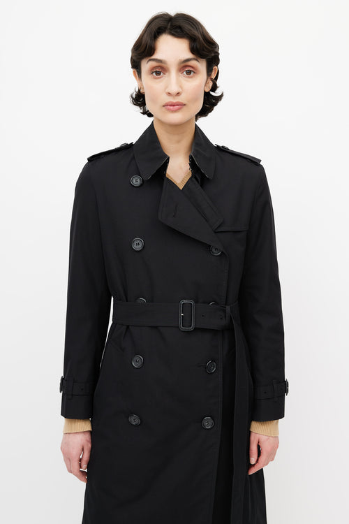 Burberry Black Trench Coat