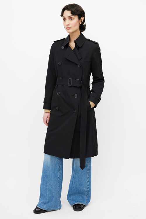 Burberry Black Trench Coat