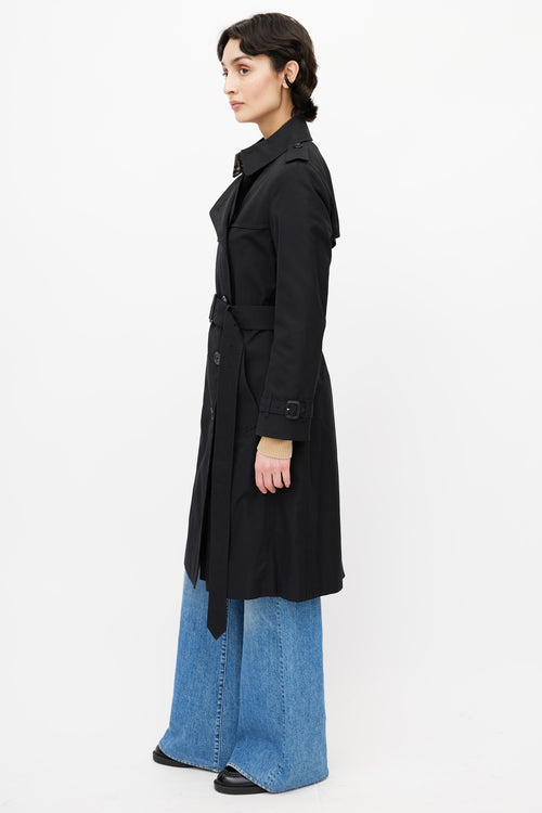 Burberry Black Trench Coat