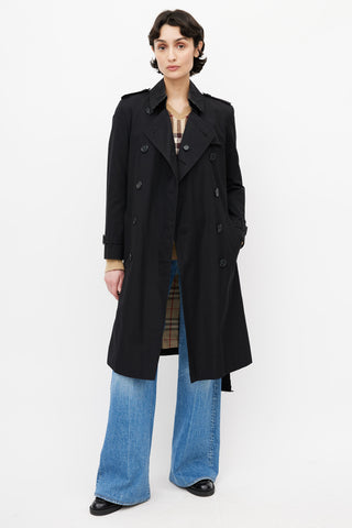 Burberry Black Trench Coat