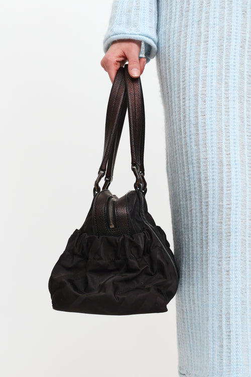 Burberry Black Johnstone Shoulder Bag