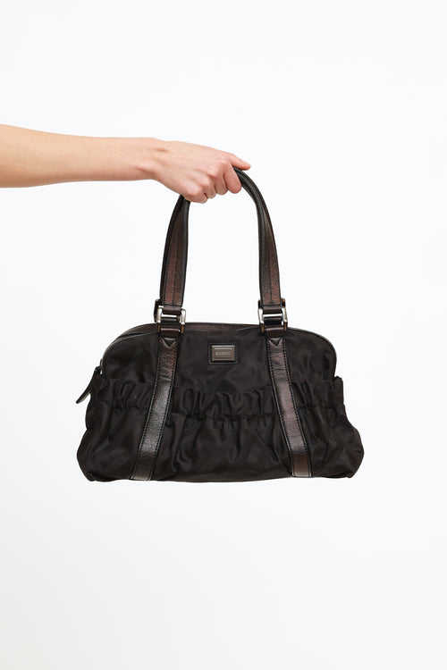 Burberry Black Johnstone Shoulder Bag