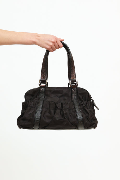 Burberry Black Johnstone Shoulder Bag