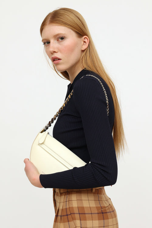 Burberry Cream Olympia Shoulder Bag