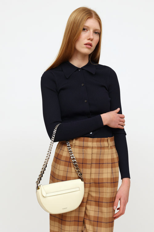 Burberry Cream Olympia Shoulder Bag