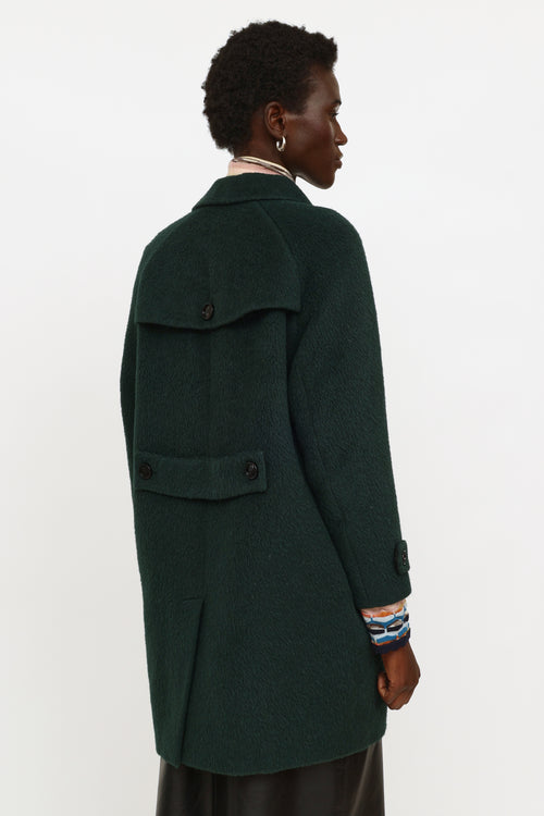 Burberry Green Carlington Coat