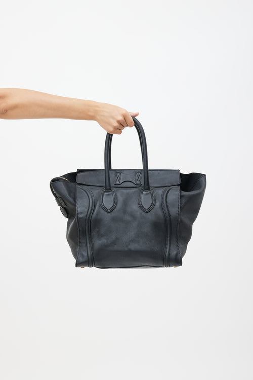 Celine Black Small Luggage Tote Bag