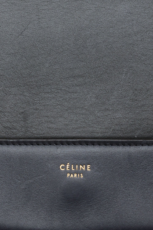 Celine Navy 
Black Frame Bag