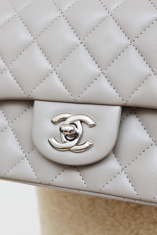 Chanel Grey Mini Square Classic 21 Series Bag