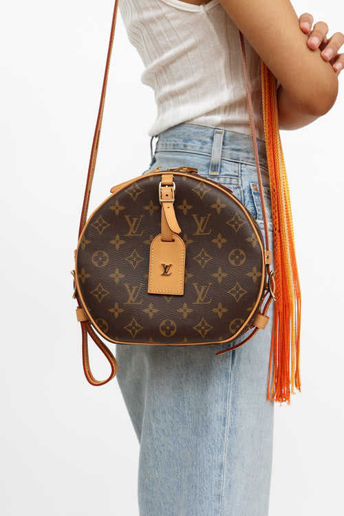 Louis Vuitton Brown Monogram Boite Chapeau Souple MM Shoulder Bag