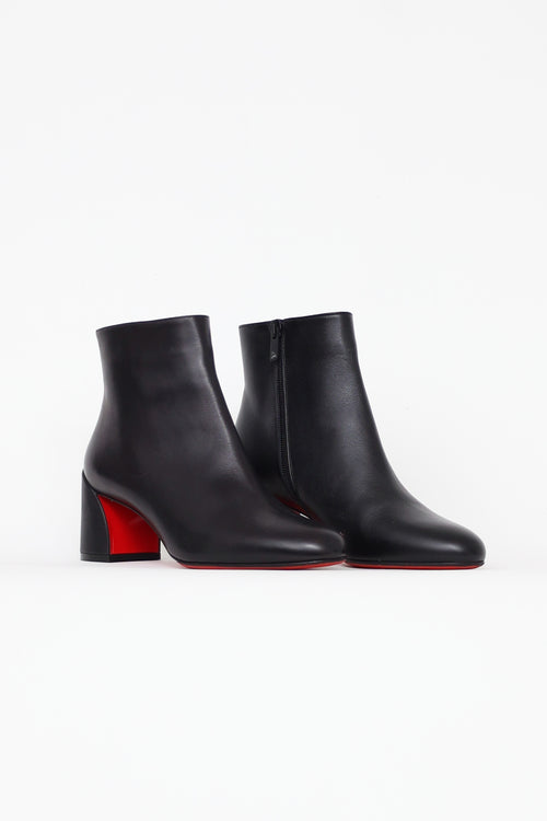 Christian Louboutin Black Turela 55 Boots