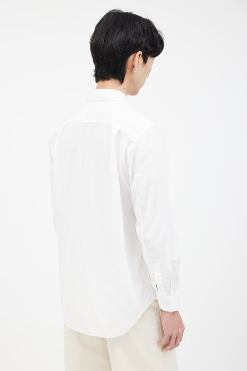 Comme des Garçons PLAY White Cotton Shirt