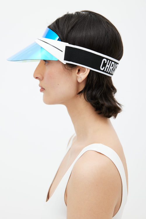 Dior SS 2018 White Tinted DiorClub1 Visor