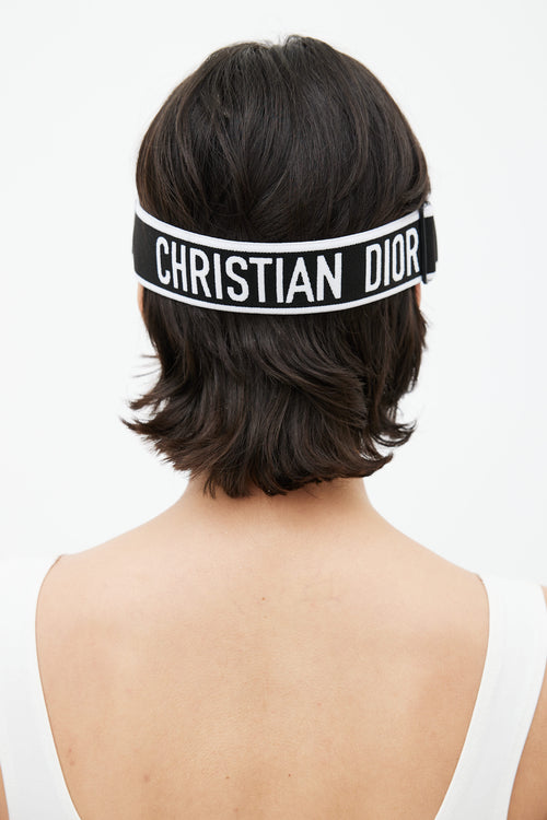 Dior SS 2018 White Tinted DiorClub1 Visor